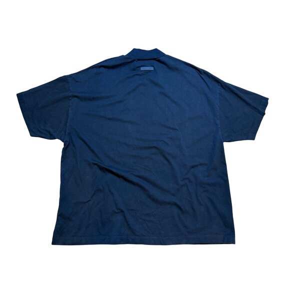 FOG‎ Fear of God EssentialsLogo Mock Neck Black Collection Crew Tee Shirt Medium - Picture 3 of 8